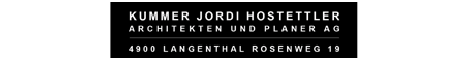 Kummer Jordi Hostettler Architekten und Planer AG kjh